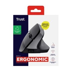 Trust Bayo II Optical Mouse Black - Precision Performance for Enhanced Productivity